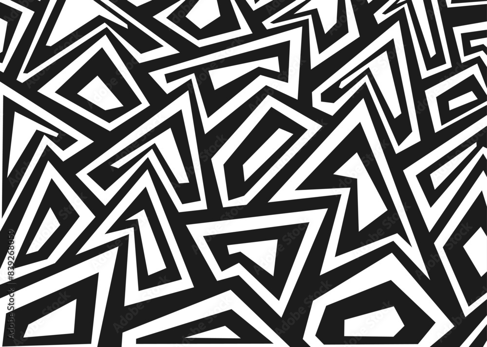 Poster Abstract background with irregular gem stone pattern. Abstract geometric pattern