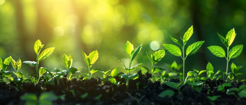 Green and sustainable development in the business sector, showcasing upward arrows symbolizing the growth and positive impact of environmental, social, and governance ESG practices