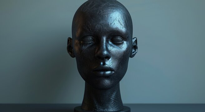 3D render: Mannequin, a humanoid figure typically used for display or as a model. Commonly utilized in fashion, retail, and artistic contexts for showcasing clothing or - Powered by Adobe