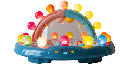 Baby activity center with lights and sounds
