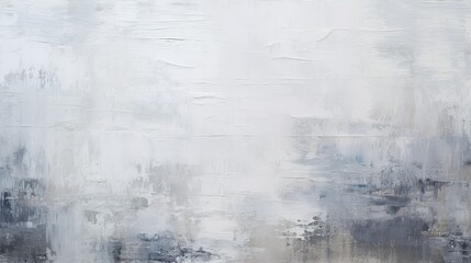 Abstract gray and white texture background of oil painting