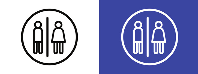 Toilet Icon Showcasing Essential Sanitation and Hygiene Facilities
