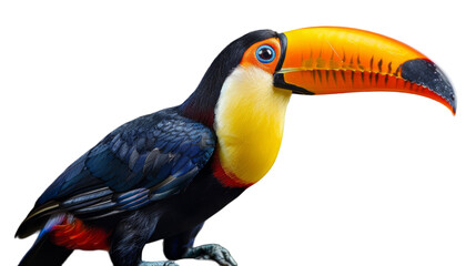 Fototapeta premium A toucan with a large, colorful beak