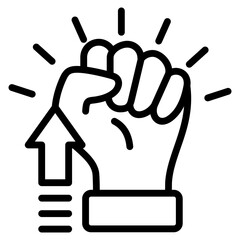 Power Up Icon For Design Element