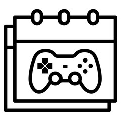 Gaming Event Icon For Design Element