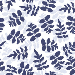 seamless mirror violet leaf  pattern textured pattern background