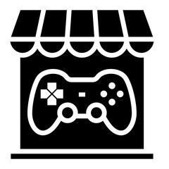 Game Store Icon For Design Element