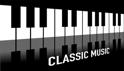 Fototapeta premium Piano Keys Music Keyboard Instrument
