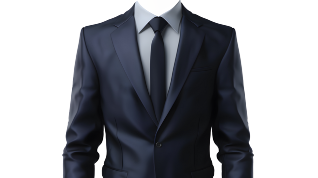 Men's suits, templates, transparent pictures