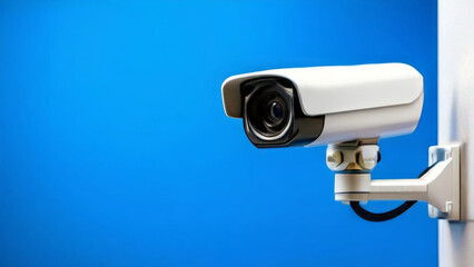 secure pole-mounted CCTV camera,theme - presents video surveillance and security measures in residential or commercial areas.