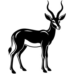 deer silhouette vector