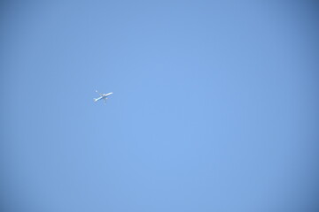 airplane in the sky