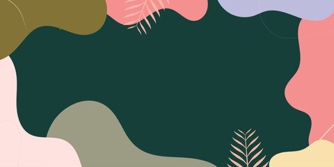 Abstract art line background design