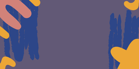 Abstract art line background design