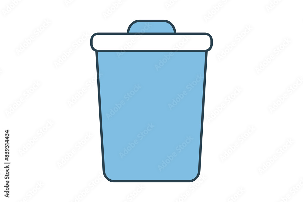 Poster delete icon. icon related to edit tool. suitable for web site, app, user interfaces, printable etc. 