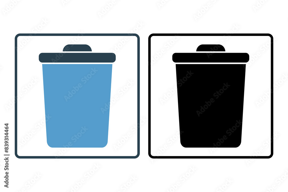 Poster delete icon. icon related to edit tool. suitable for web site, app, user interfaces, printable etc. 