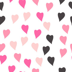 Hearts, roses, flowers pattern, additional pattern to the ballet collection