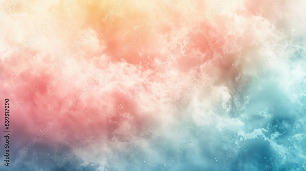 Poster a dreamy, abstract background with soft, blurred edges and ethereal colors, evoking a sense of wonde