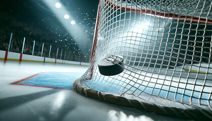 Hockey Puck Hitting Net