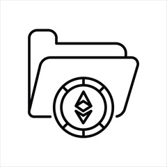 Folder vector icon