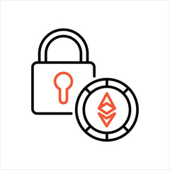 Lock vector icon
