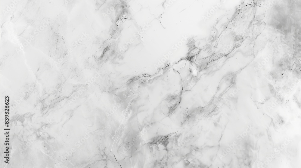 Poster A minimalist marble texture background in soft white and gray tones, conveying elegance and simplicity