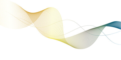 Golden and white abstract background with flowing particles. Digital future technology concept. Abstract golden paper wave background and abstract gradient and gold wave curve lines.	