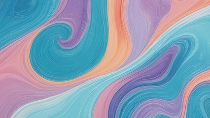 Obraz premium abstract colorful background with waves