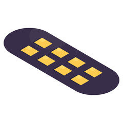 Modern design icon of remote