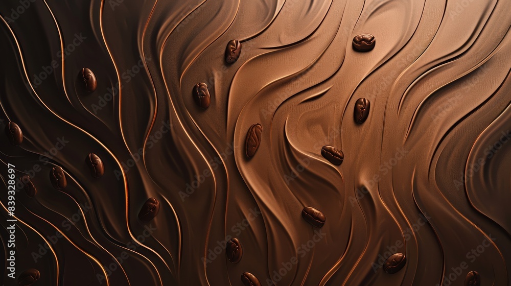 Poster a background with a gradient from dark to light, creating the effect of an undulating surface, on wh