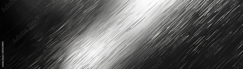Poster abstract black and white background featuring dynamic diagonal lines creating a sense of movement an
