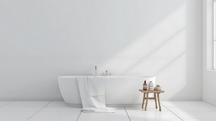 bathroom bathtub isolated on white background