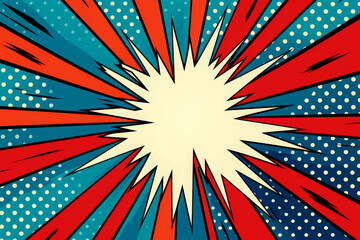 Fototapeta premium retro cartoon design background