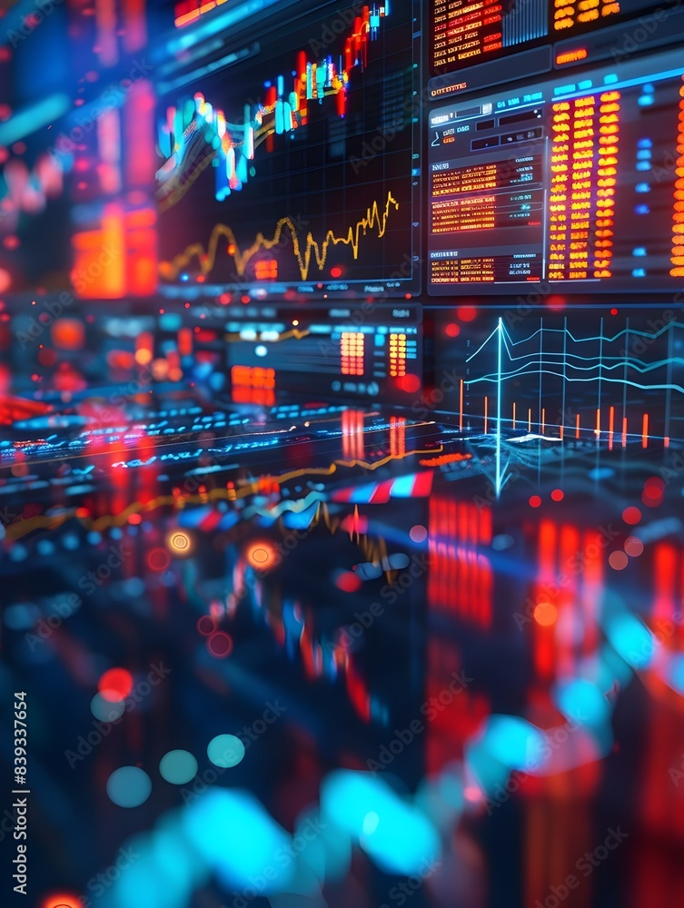 Poster dynamic visualization of backtesting trading strategies with historical data
