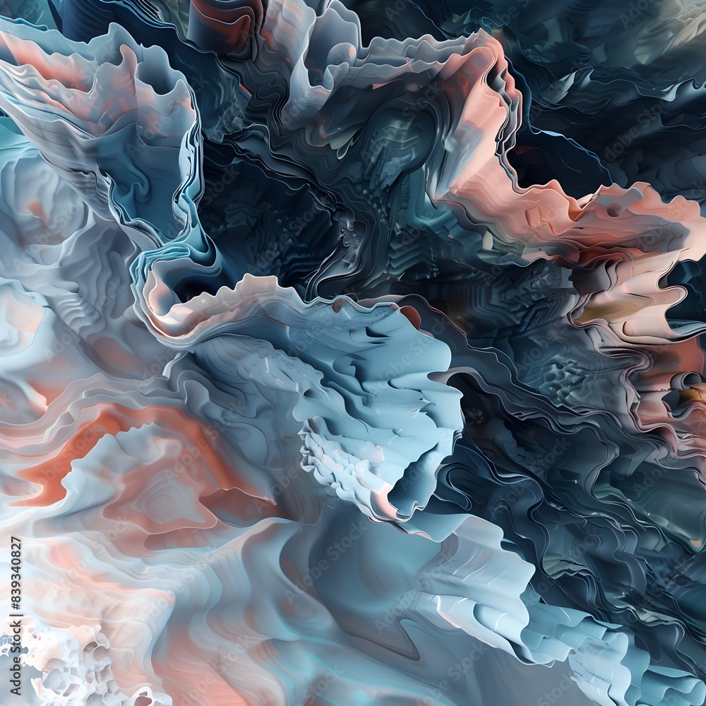 Poster dynamic liquid abstraction of market volatility and transformation