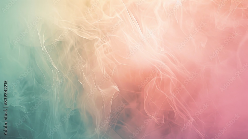 Poster A soft, dreamy abstract background with gentle gradients and subtle textures, creating a tranquil atmosphere
