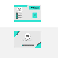 Clean and proffesional business card template.