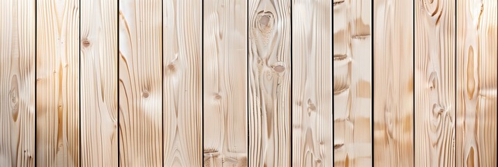 Fototapeta premium Minimalist Light Wood Wall Background Frame