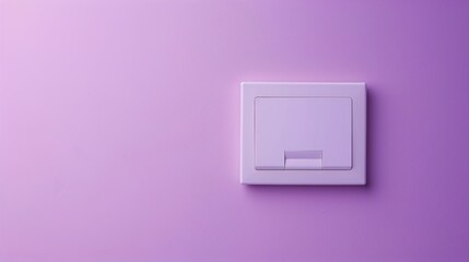 A wall-mounted touchpad switch with customizable buttons,