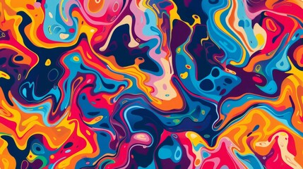 Colorful abstract background generative ai