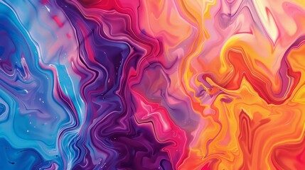 Colorful abstract background generative ai