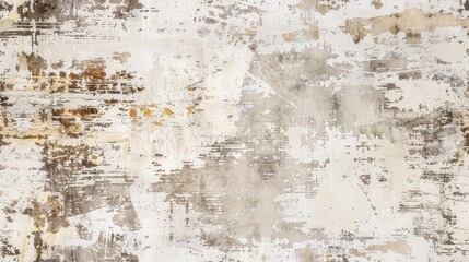 Obraz premium White background with distressed grunge texture, vintage linen canvas pattern for design and decoration in the style of retro. SEAMLESS PATTERN