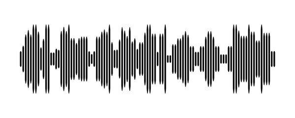 audio and sound wave	 podcast audio waveform template for radio, voice messages, music player, voice assistant, voice recorder	