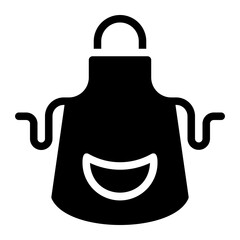 apron glyph icon