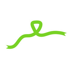 World Lymphoma awareness day ribbon 