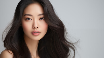 Fototapeta premium portrait of a beautiful woman