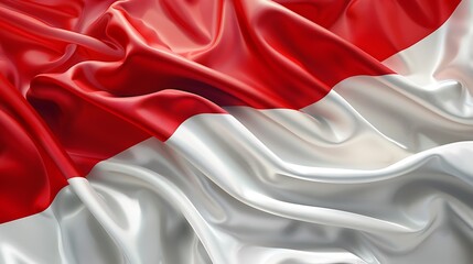 Red and White, Indonesia Flag Background : Suitable for Be Used as a Background in Any Project (Print, Graphic Design, Web Design) Related to Indonesia Theme.