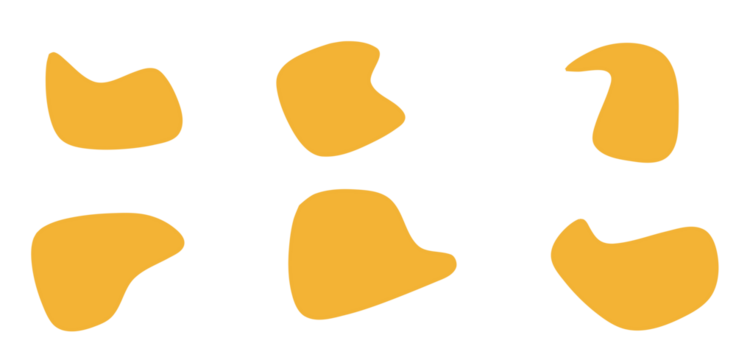 Fluid shapes element illustration