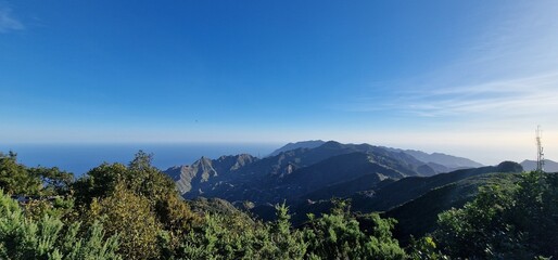 tenerife sceneries mountains cliffs and rugged sea coast