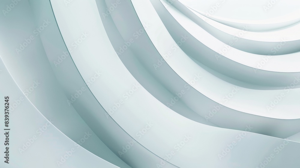 Fototapete minimalist abstract background with clean lines and a monochromatic color scheme, conveying simplici